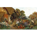 РЕПРОДУКЦИИ НА КАРТИНИ Цъфтяща селска градина (1930)